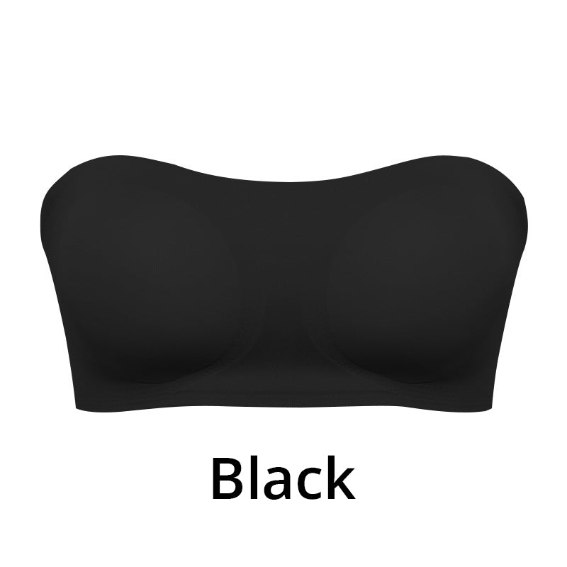 ✨Hot Sale 50% OFF🔥Women's Non-Slip Strapless Wireless Bra with Crossover Side Closure