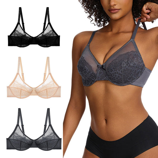 Woman's Comfort & Full Coverage Lace Reduction Bra