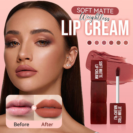 💨 Matte lip cream, matte without drying, light as an air veneer 💋