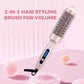 ✨2-in-1 ionic thermal comb, suitable for different hair types