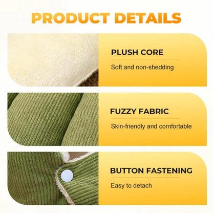 🐶😸Warmth Cozy Comfort  Plush Pet Cave