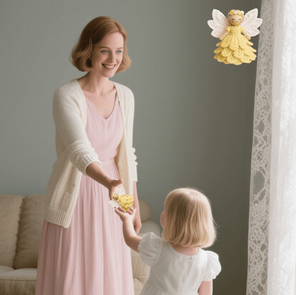 🔥Last day sale 50% OFF🎁Crochet your own angel - complete craft ki