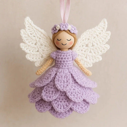 🔥Last day sale 50% OFF🎁Crochet your own angel - complete craft ki