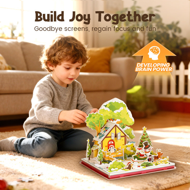 3D DIY Christmas Puzzle Kit