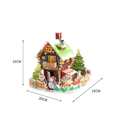 3D DIY Christmas Puzzle Kit