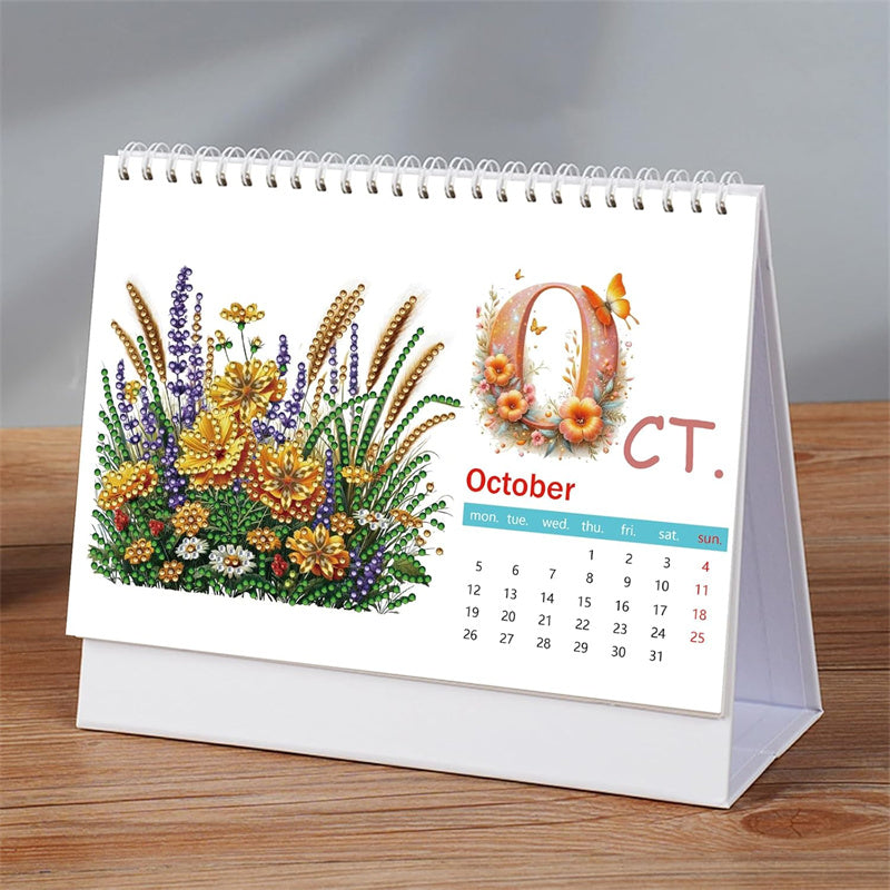 2026 Standing Desk Calendar DIY Diamond Art Painting