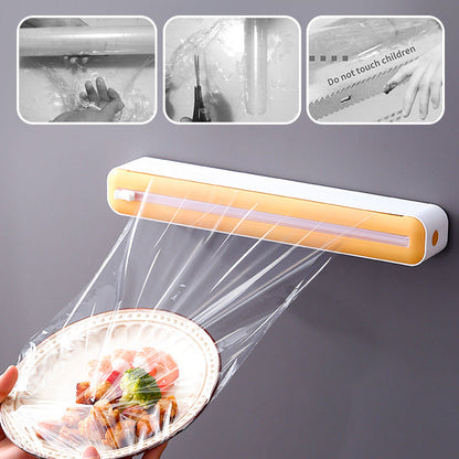 🎁Black Friday 50% OFF🔥Kitchen Wall Mounted Food Wrap Dispenser
