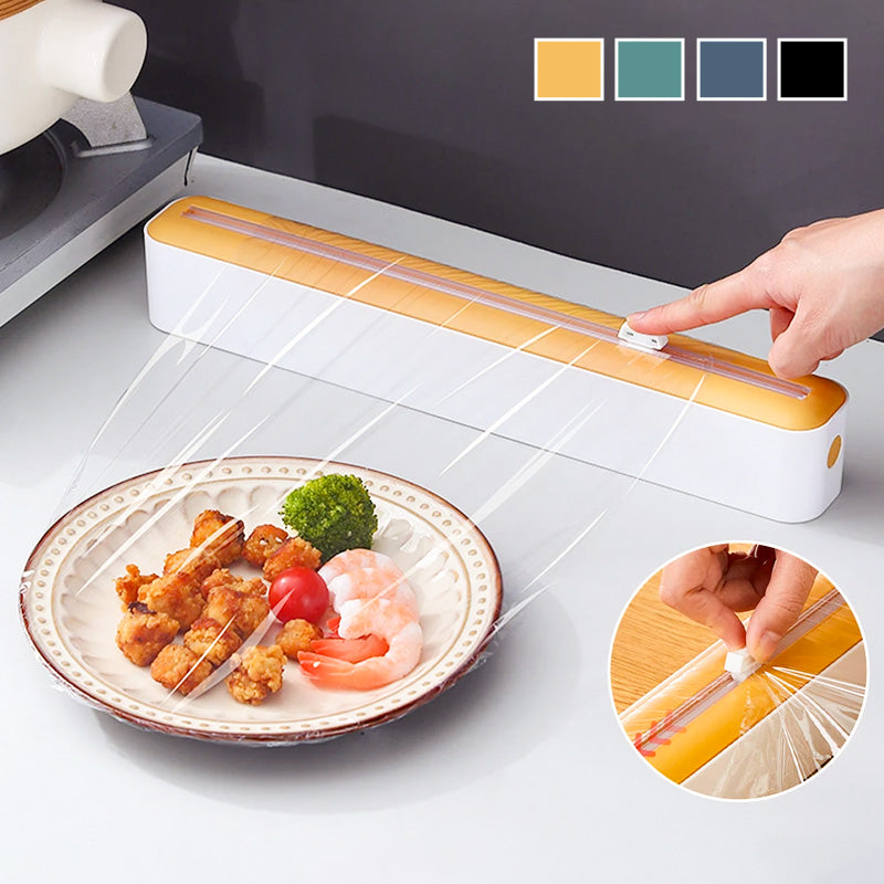 🎁Black Friday 50% OFF🔥Kitchen Wall Mounted Food Wrap Dispenser