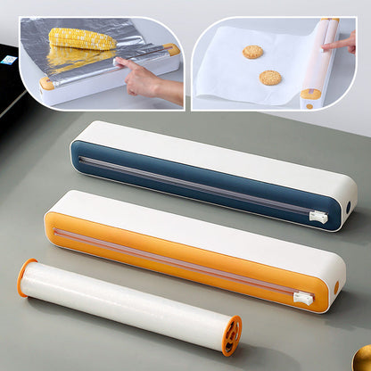 🎁Black Friday 50% OFF🔥Kitchen Wall Mounted Food Wrap Dispenser