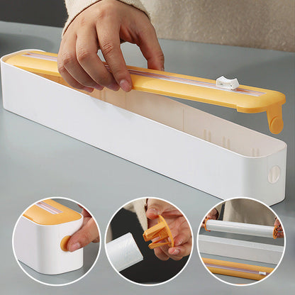 🎁Black Friday 50% OFF🔥Kitchen Wall Mounted Food Wrap Dispenser
