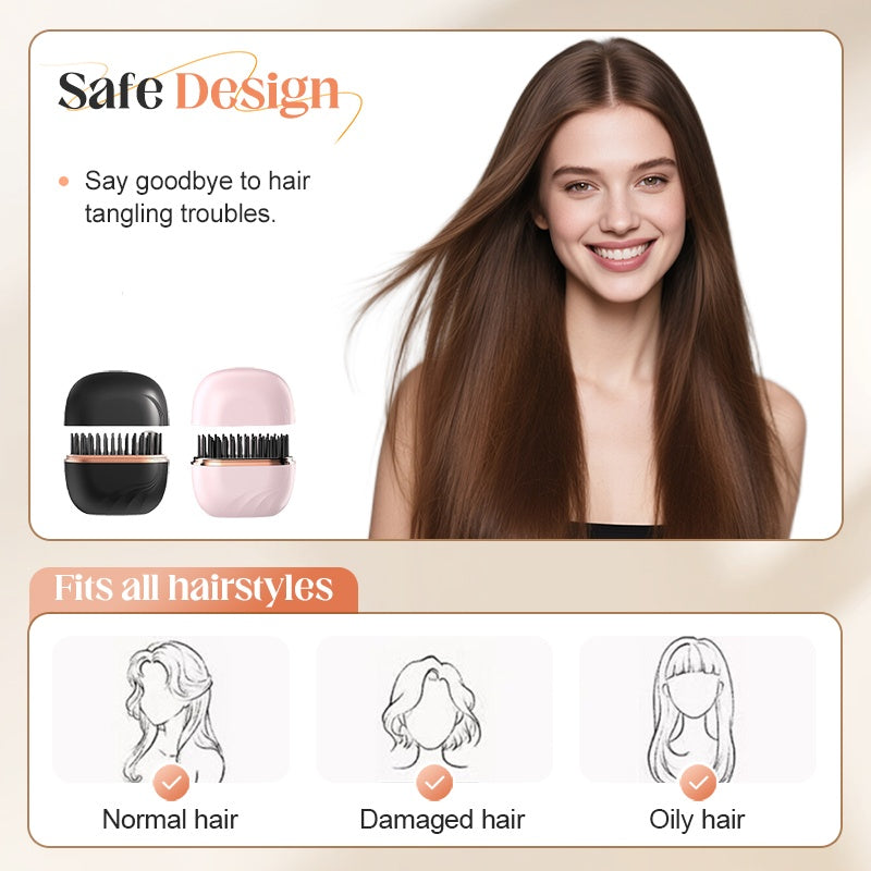 🏆Flash Sale 50% OFF⚡🔥Mini Cordless Hair Straightener Comb