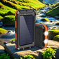 20000mAh Outdoor Waterproof Solar Power Bank