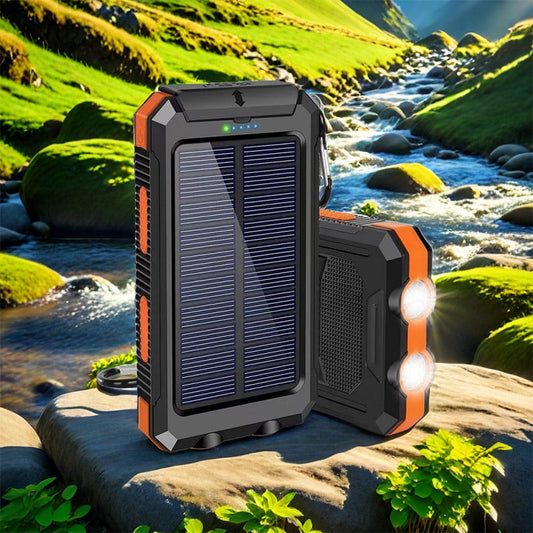 20000mAh Outdoor Waterproof Solar Power Bank