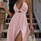 🎁New Arrival 52% OFF💥Women's Summer Sexy V-Neck Maxi Dress